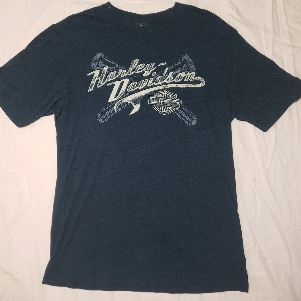 Harley Davidson Mens L Orange Park Florida T-Shirt